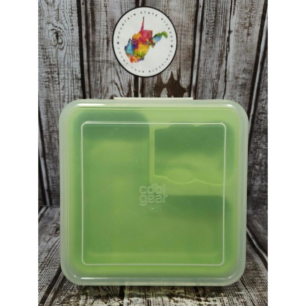 Cool Gear EZ Freeze Expandable Collapsible Salad Kit Travel Food Container